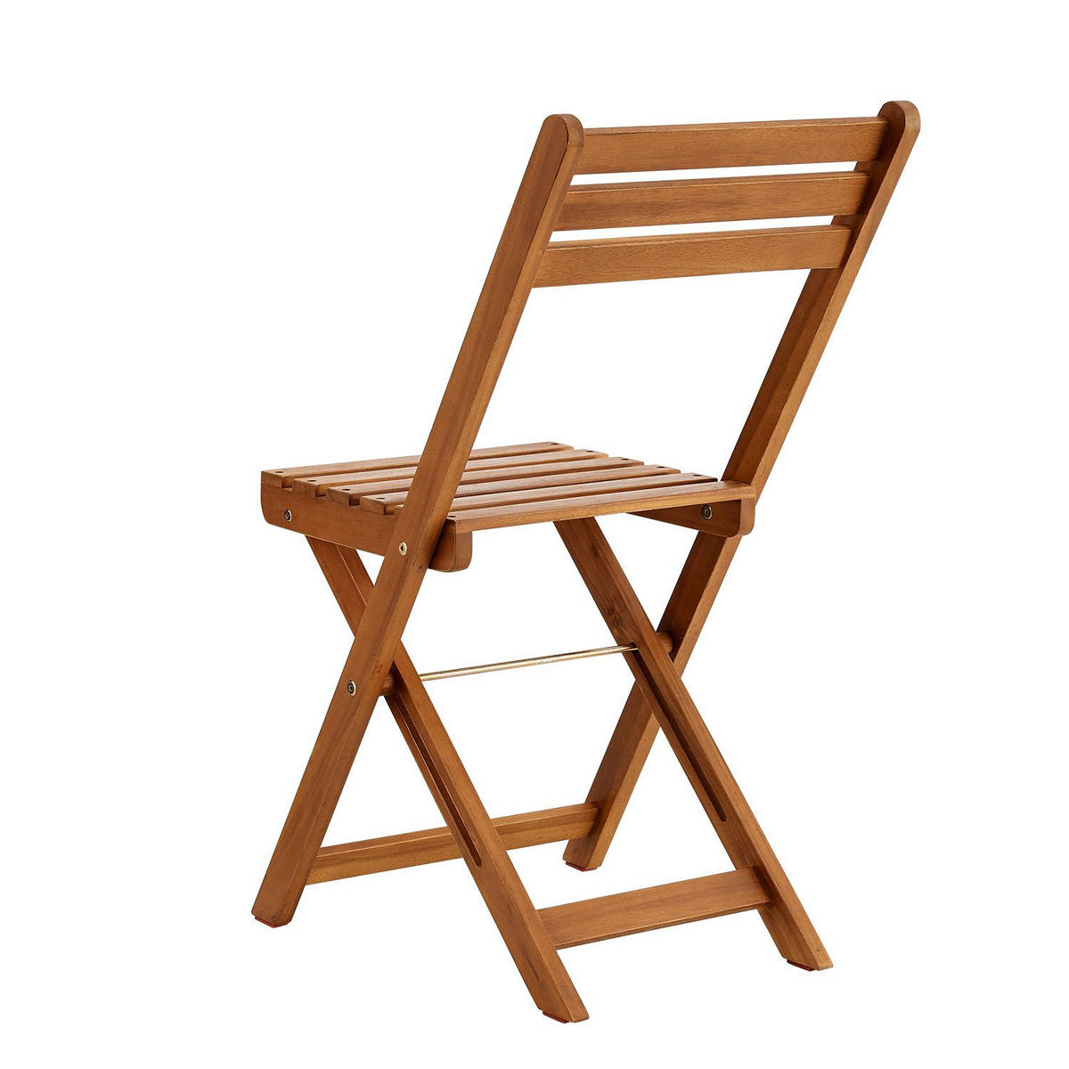 BALKONMÖBEL-SET Bala Akazienholz 3-tlg. - Braun, Holz - Juskys