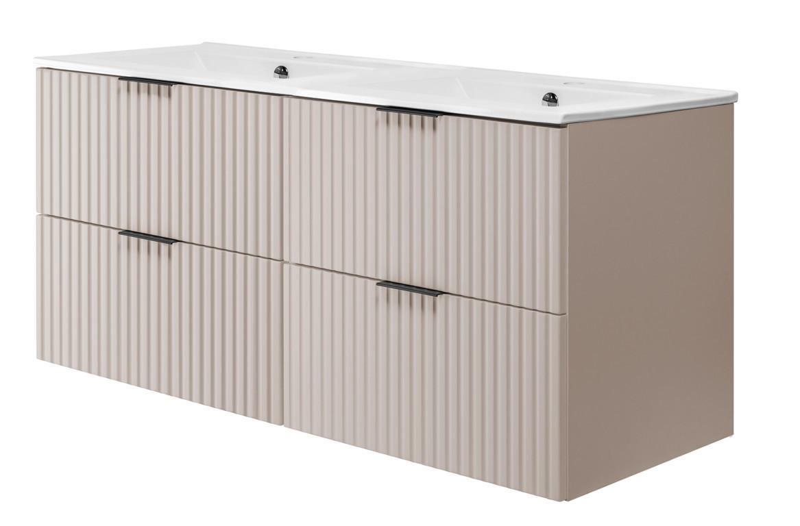 Rodan Waschbeckunterschrank Eiche 120x57x46 cm