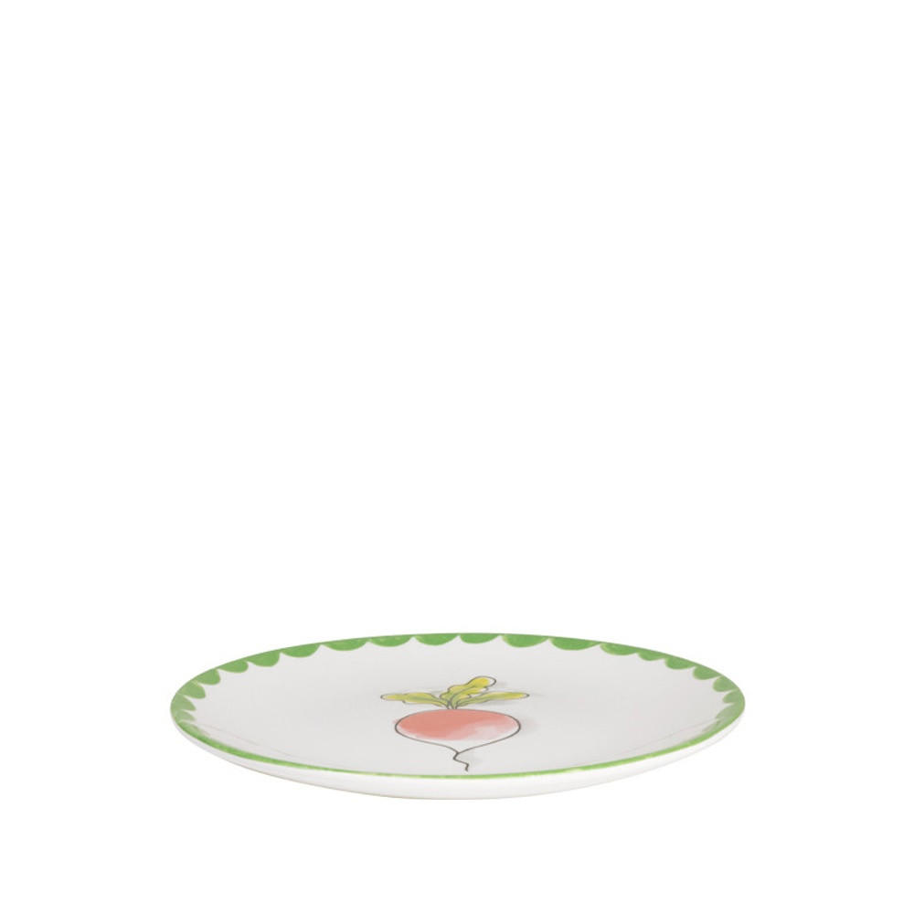 TELLER Biet in Bunt - 18cm - Multicolor, Keramik (18/18/2cm) - Blond Amsterdam