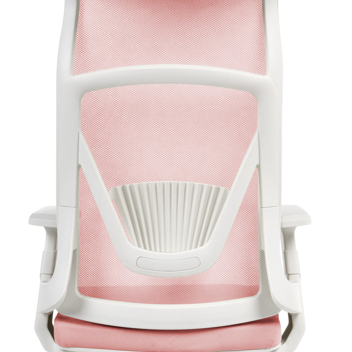 BÜROSTUHL Pastellrosa Bard - Pink, Textil (50/113/66cm) - Beliani