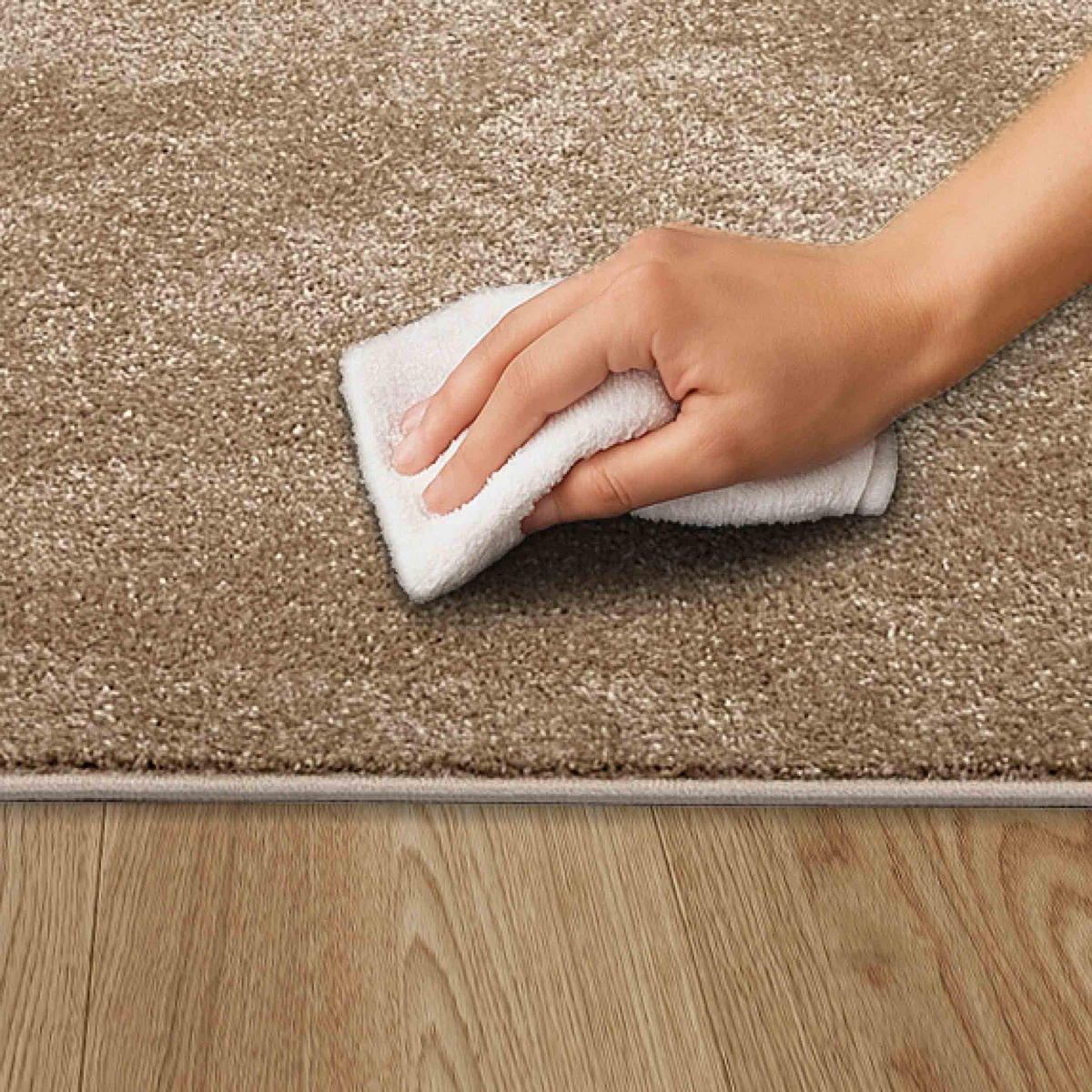 KURZFLORTEPPICH SAMMY - Creme, Textil (160/230cm) - Astra