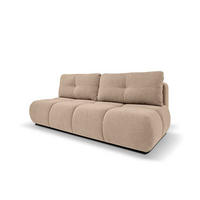 SOFA Milorya Braun 142 cm - Braun, Textil (214/89/104cm) - Pillovely