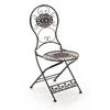 GARTENSTUHL Moni bronze - Braun, Metall (43/50/91.5cm) - TPFGarden