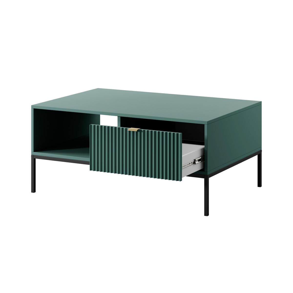 COUCHTISCH STELLARE 104/46/68 cm Hellgrün - Hellgrün, Holzwerkstoff (68/104/46cm) - MASSENO