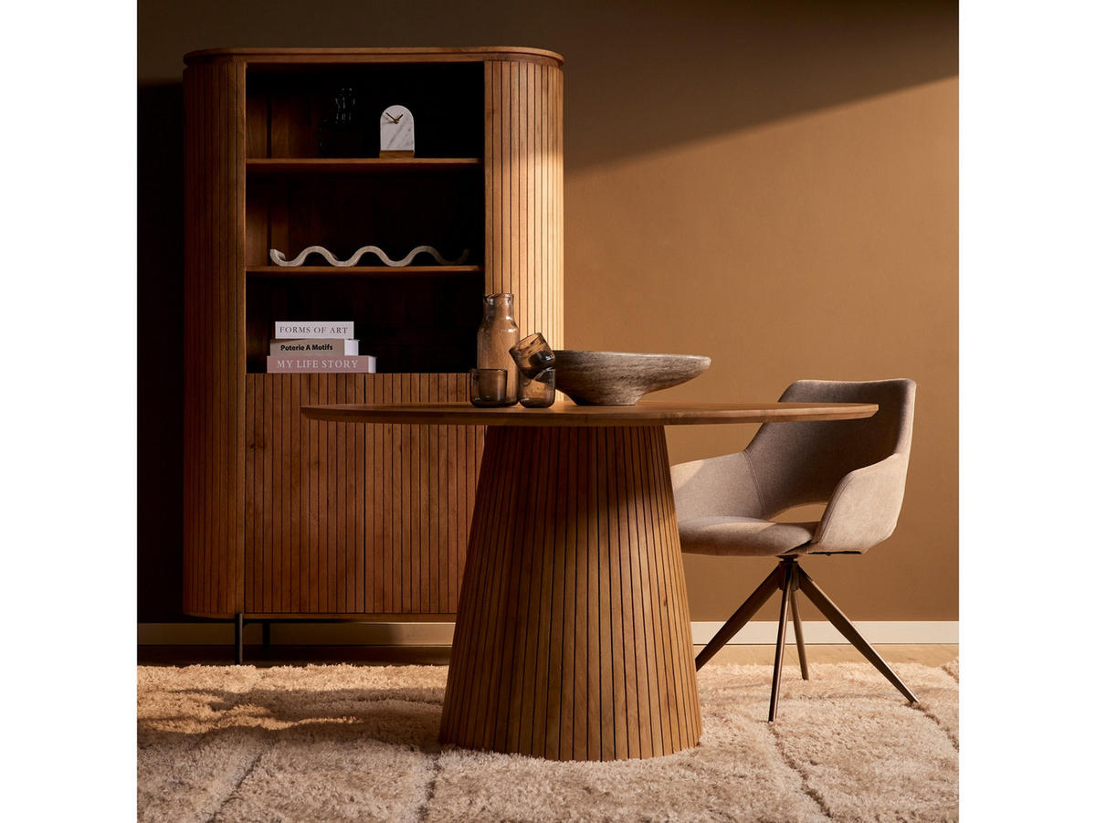 ESSTISCH Helena Durchmesser 150 cm Natur - Naturfarben, Holz (150/150/76cm) - Villa Möbel