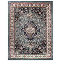 TEPPICH COLORADO Blue 300/400 cm - Blau, Kunststoff (300/400cm)