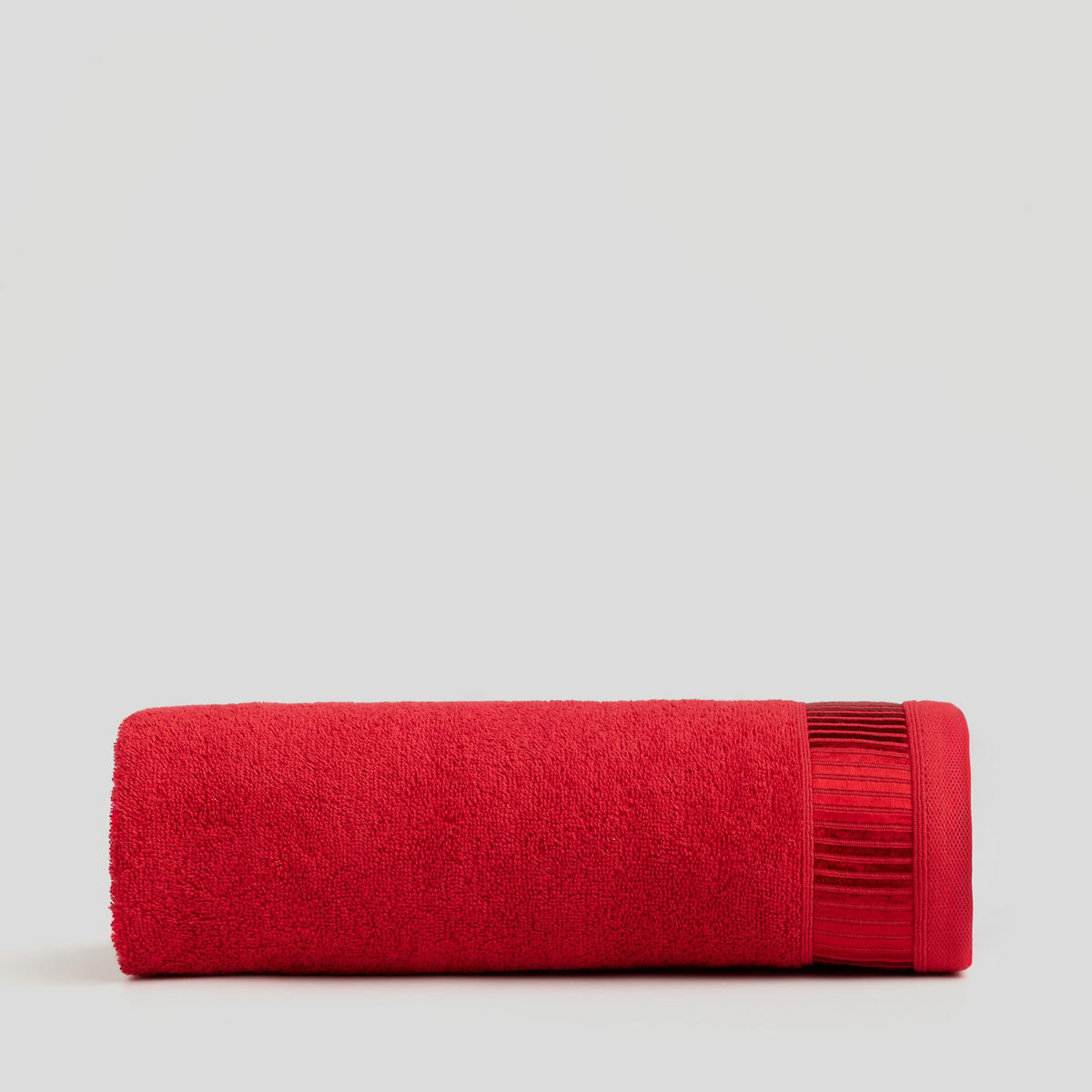 DUSCHTUCH Alicanty - Rot, Textil (70/130cm) - home&you