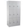 SCHLIESSFACH Grau - Grau, Metall (90/180/50cm) - MCW