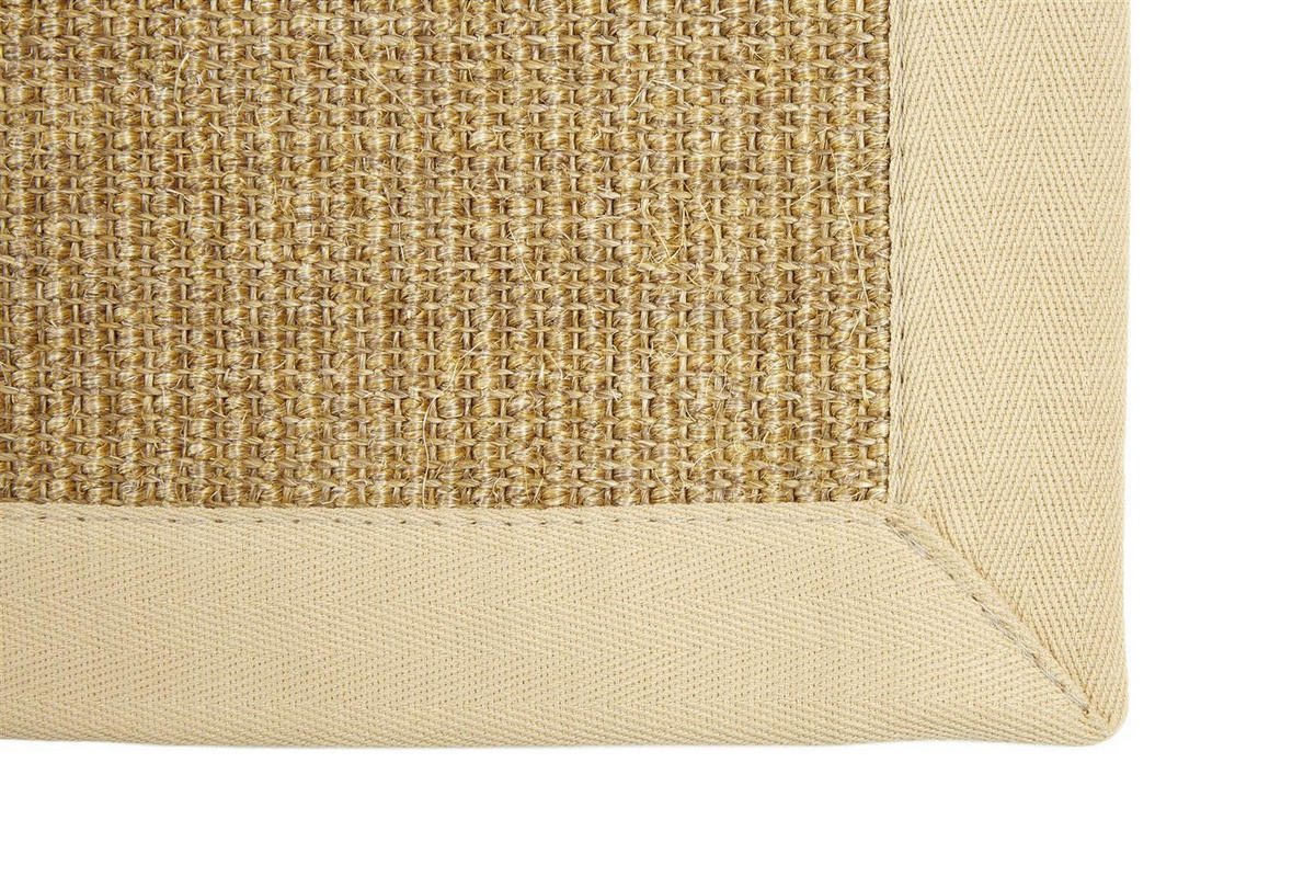 TEPPICH Sisal Manaus hanf/sahara Rund 160cm - Sandfarben, Textil (160/160cm) - Astra