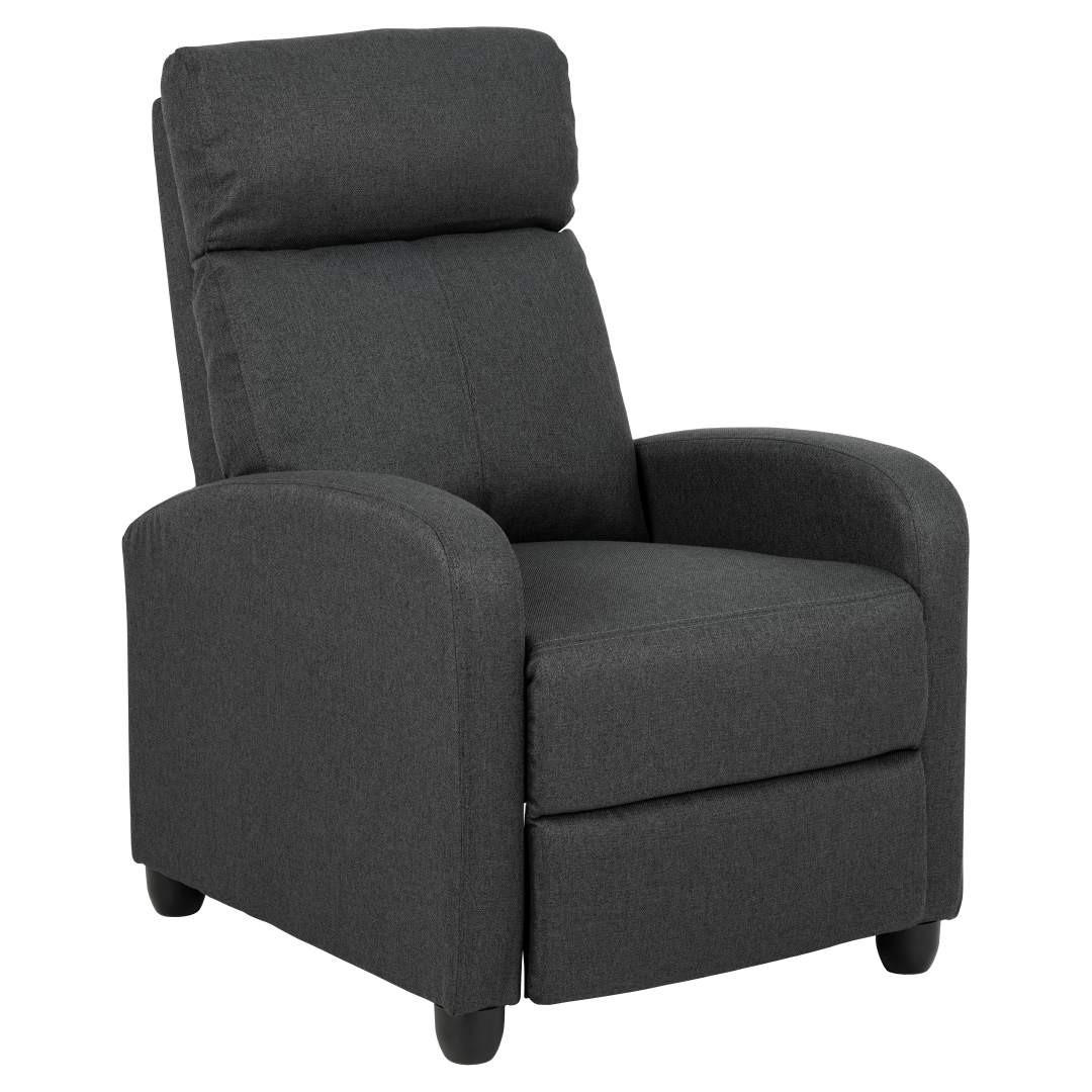 SESSEL, Siom, Grau, Stoff, 67 x 87 x 101 cm - Grau, Textil (67/101/87cm) - ebuy24