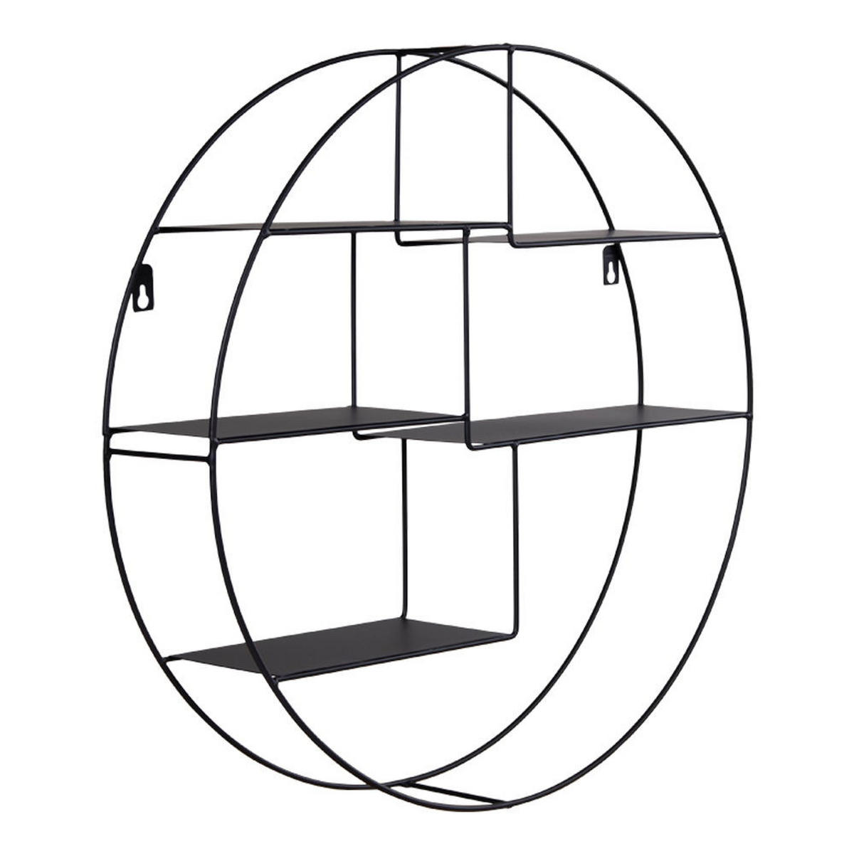 REGAL Genk Stahl Schwarz - Schwarz, Metall (47/47/10cm) - tinkaro