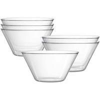 SALATSCHALEN Inga transparent ø 25,5 cm 6er Set - Transparent, Glas (25.5cm) - Ritzenhoff Breker