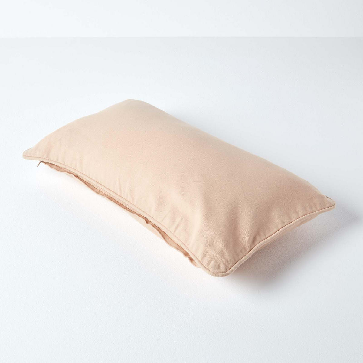 KISSENHÜLLE beige 30/50 cm, 100% Baumwolle - Beige, Textil (30/50cm) - Homescapes