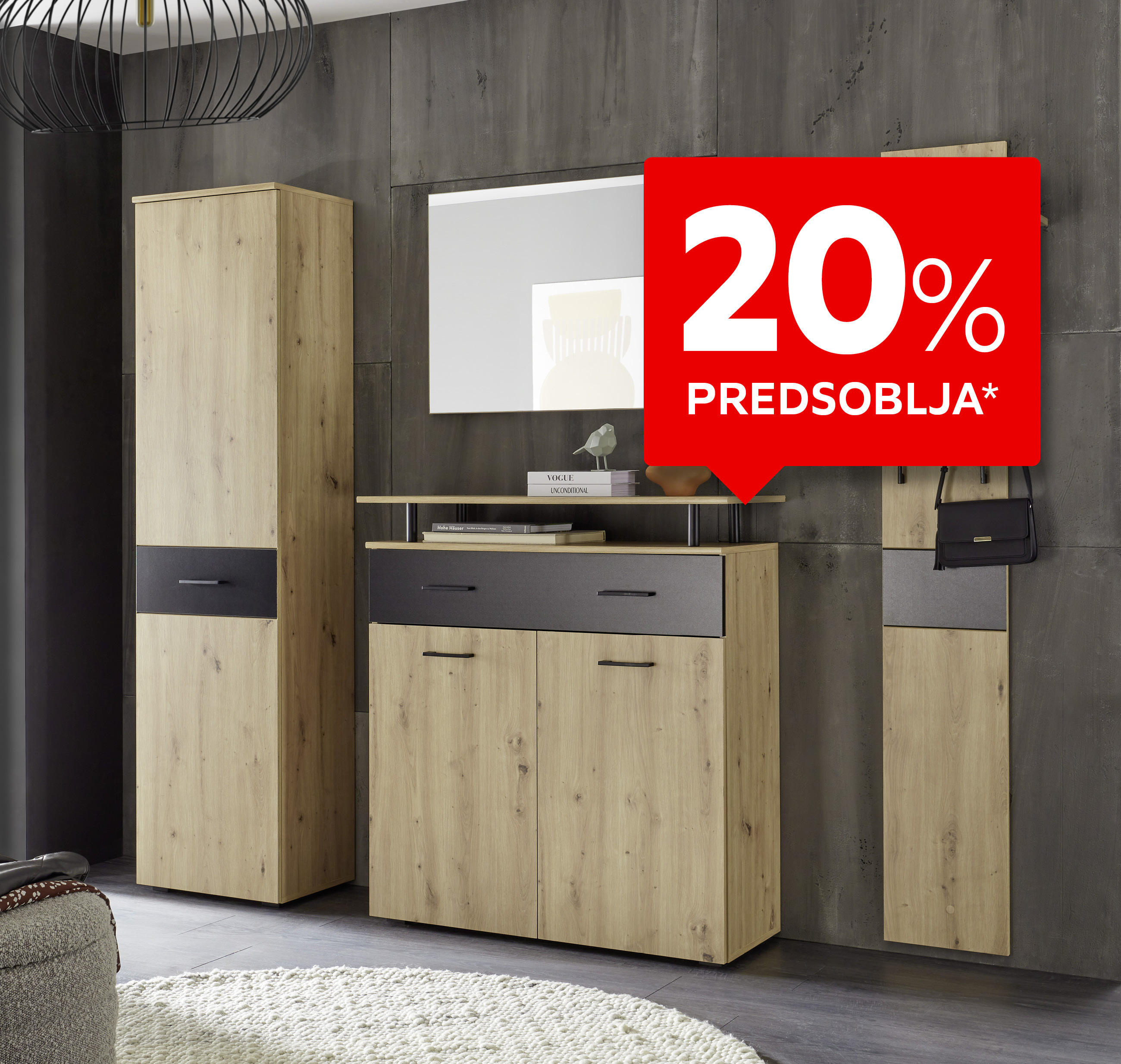 20% predsoblja*