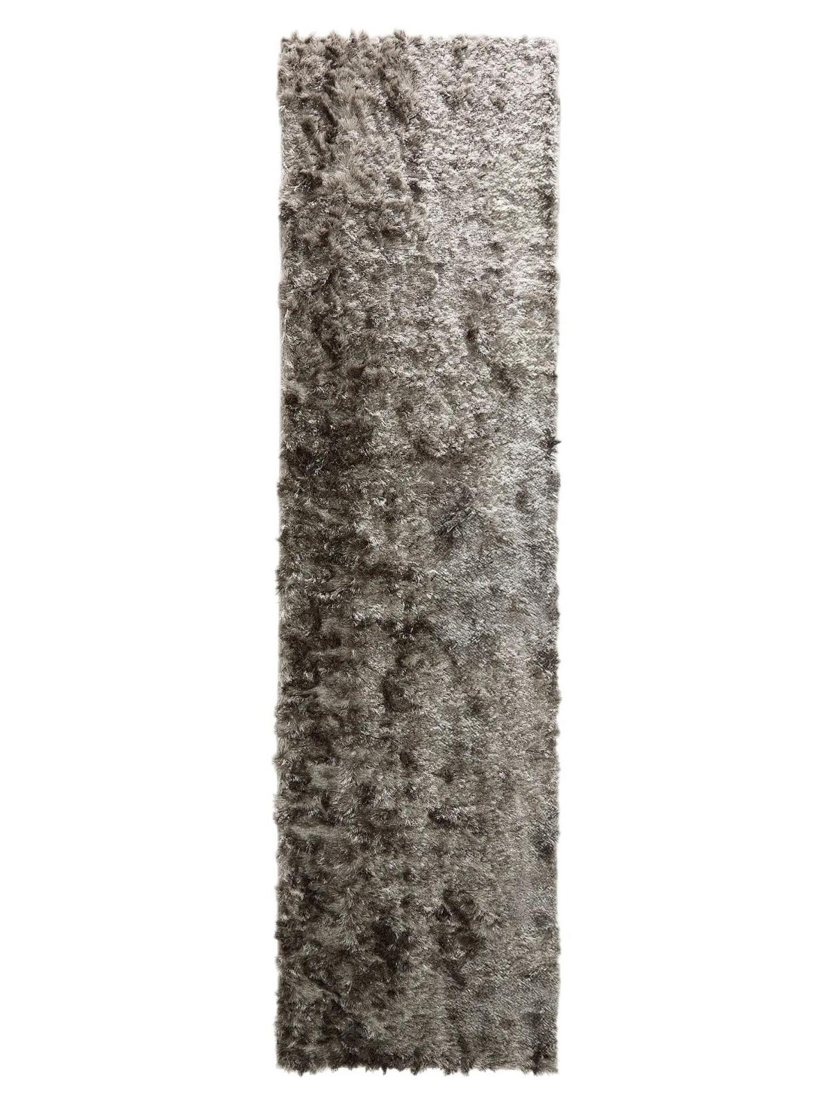 HOCHFLORTEPPICH Whisper Grau 80x300 cm - Grau, Textil (80/300cm) - benuta Nest