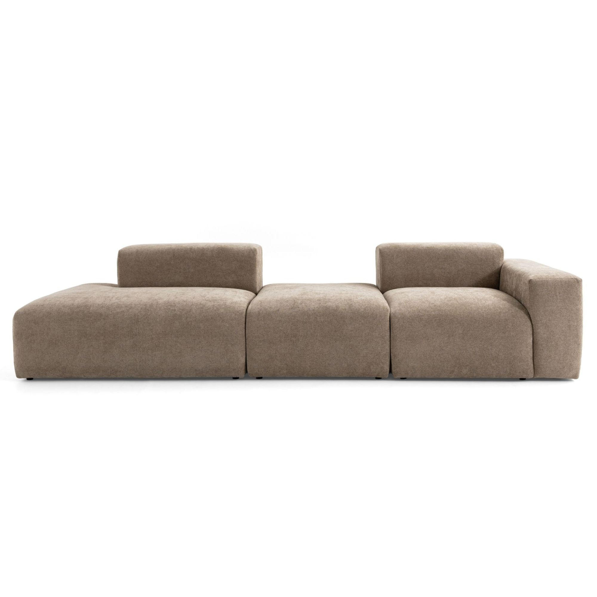 Muffo 4-Sitzer Braun 335x71x102 cm
