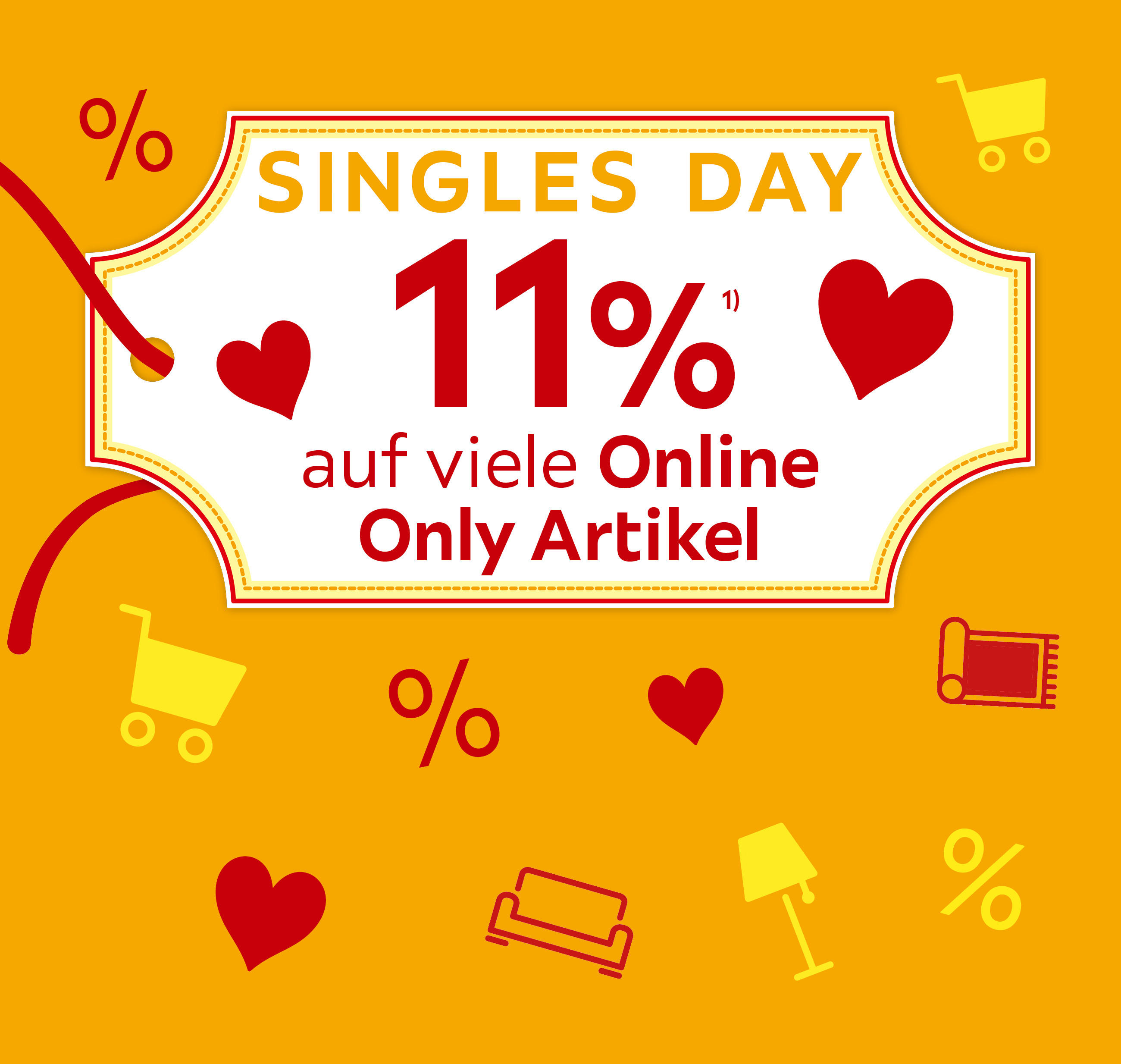 11% auf viele Online Only Artikel