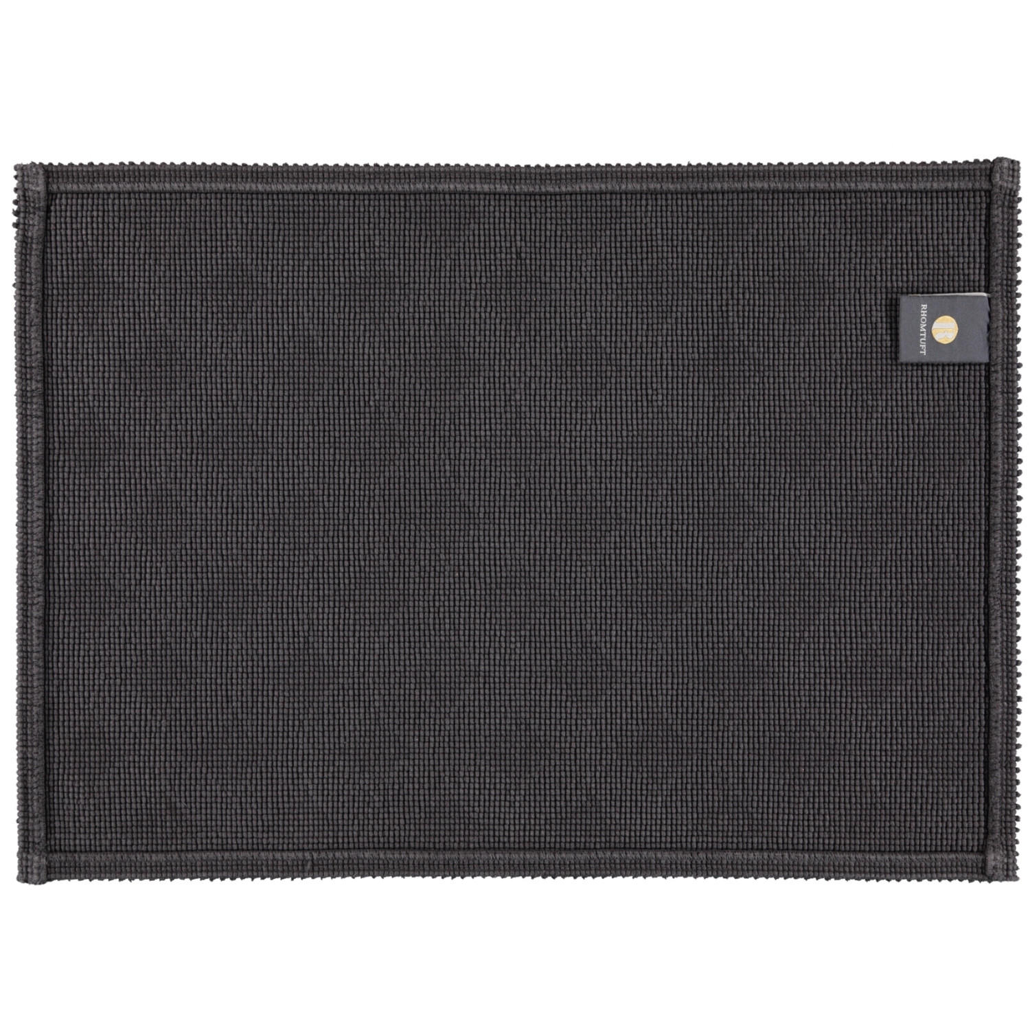 BADEMATTEN SEASIDE ZINN - 02 - Dunkelgrau, Textil (50/70cm) - Rhomtuft
