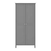 KLEIDERSCHRANK grau - Grau, Holzwerkstoff (89/195/50cm) - ebuy24