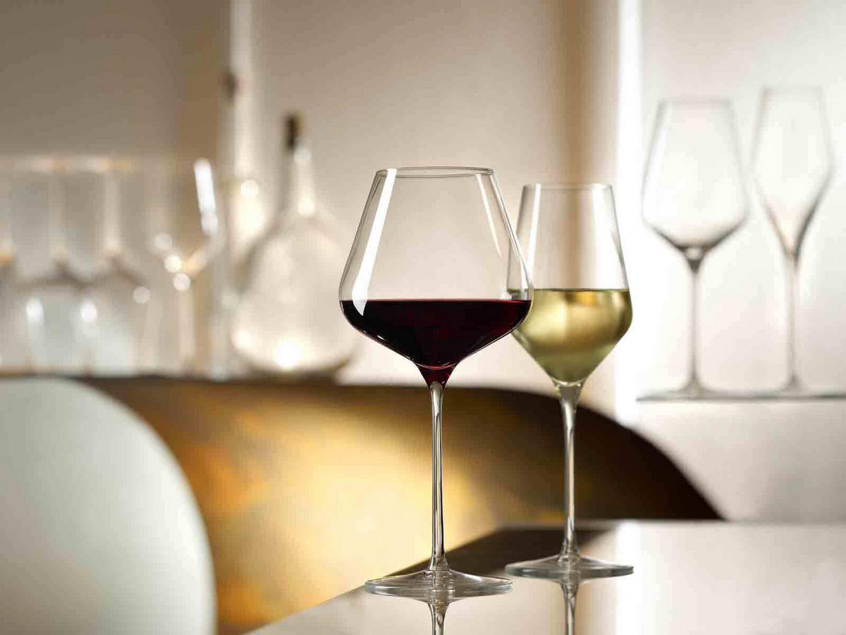 WEISSWEINGLÄSER Quatrophil transparent 405 ml 6er Set - Transparent, Glas (0.405L) - Stölzle Lausitz