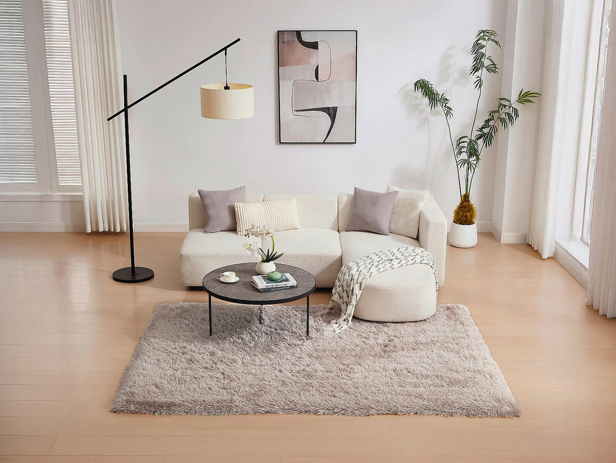 WOHNZIMMERTEPPICH - 290 cm x 200 cm - stoff - taupe, beige Ardela - Taupe/Beige, Textil (290/200cm) - Vente-Unique
