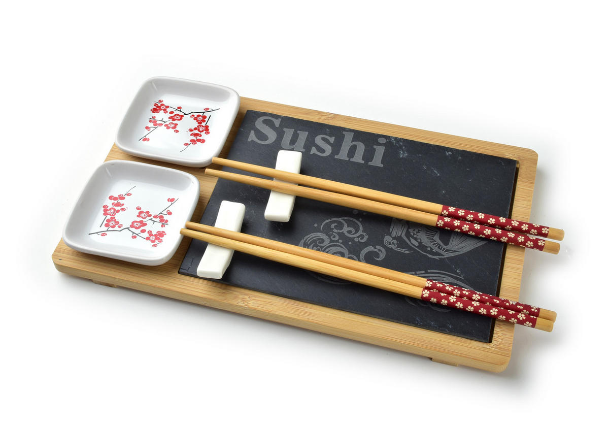 SUSHI-GERICHTEN Basic Beige 30.5/18.5/3.5 cm Holz - Beige, Holz (18.5/3.5/30.5cm) - Mondex