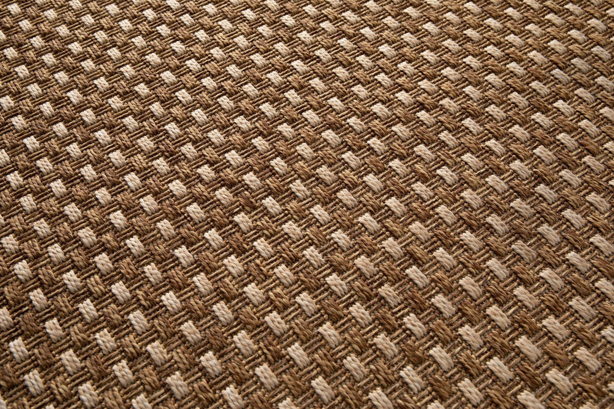 TEPPICH für Innen und Außen im Jute-Look bruin - Braun, Textil (160/230cm) - AFK Living