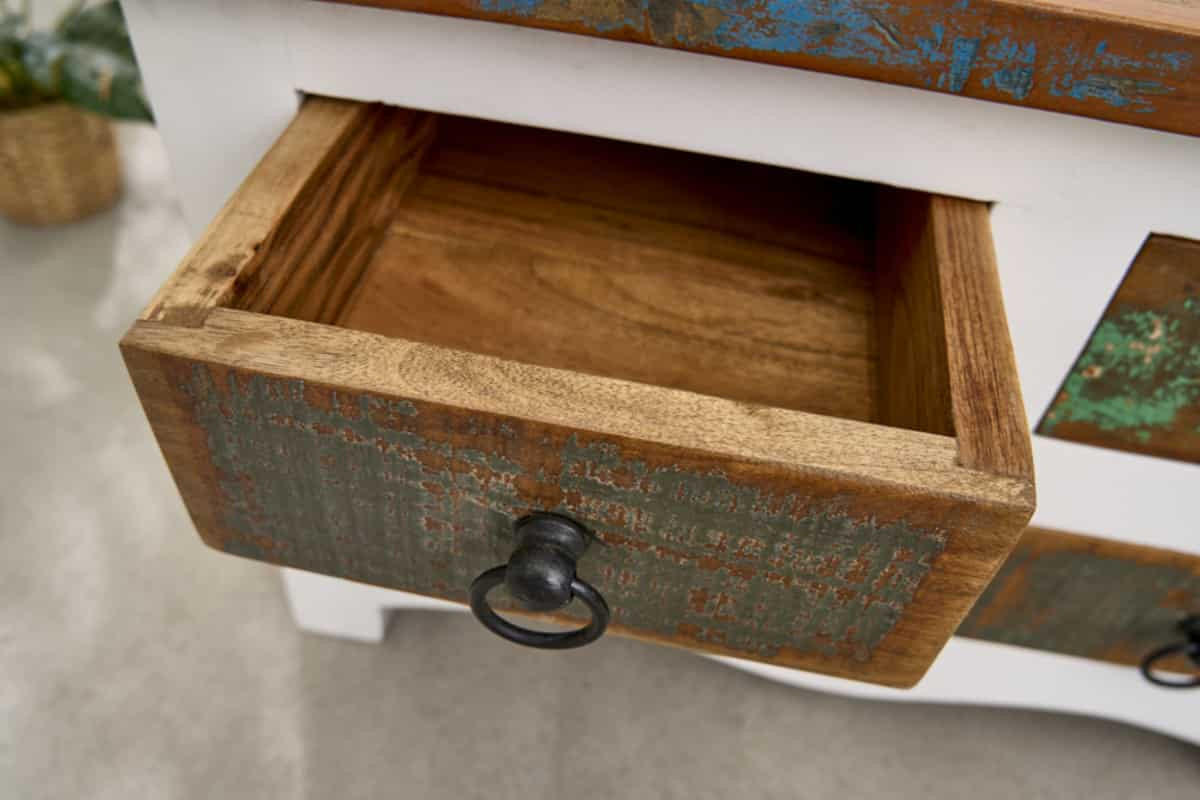 COUCHTISCH JAKARTA Holz Weiß 70 cm - Multicolor/Weiß, Holz (70/70/45cm) - riess-ambiente