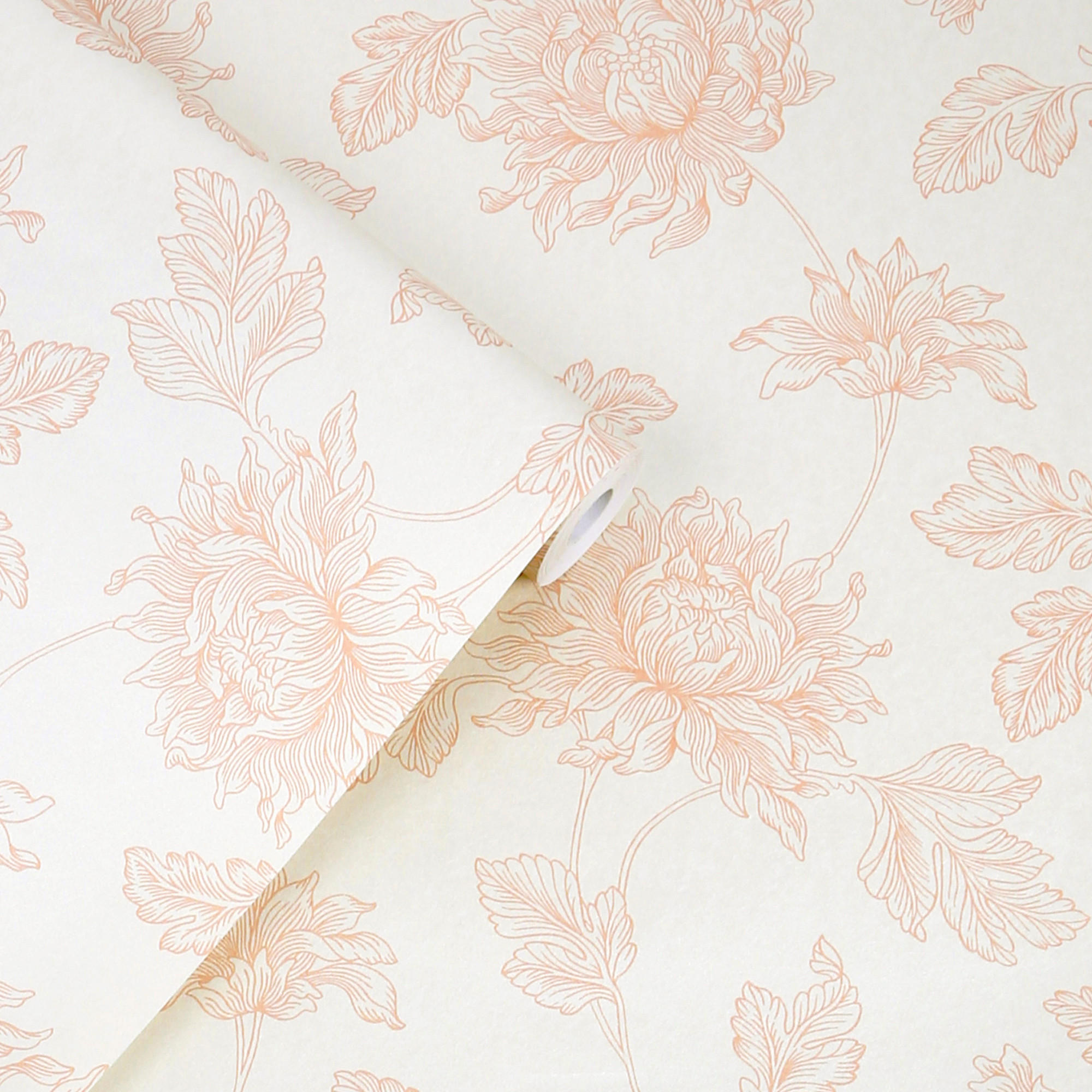 VLIESTAPETE Stratton Plaster Pink - Pink, Papier/Kunststoff (52/1000cm) - Graham & Brown