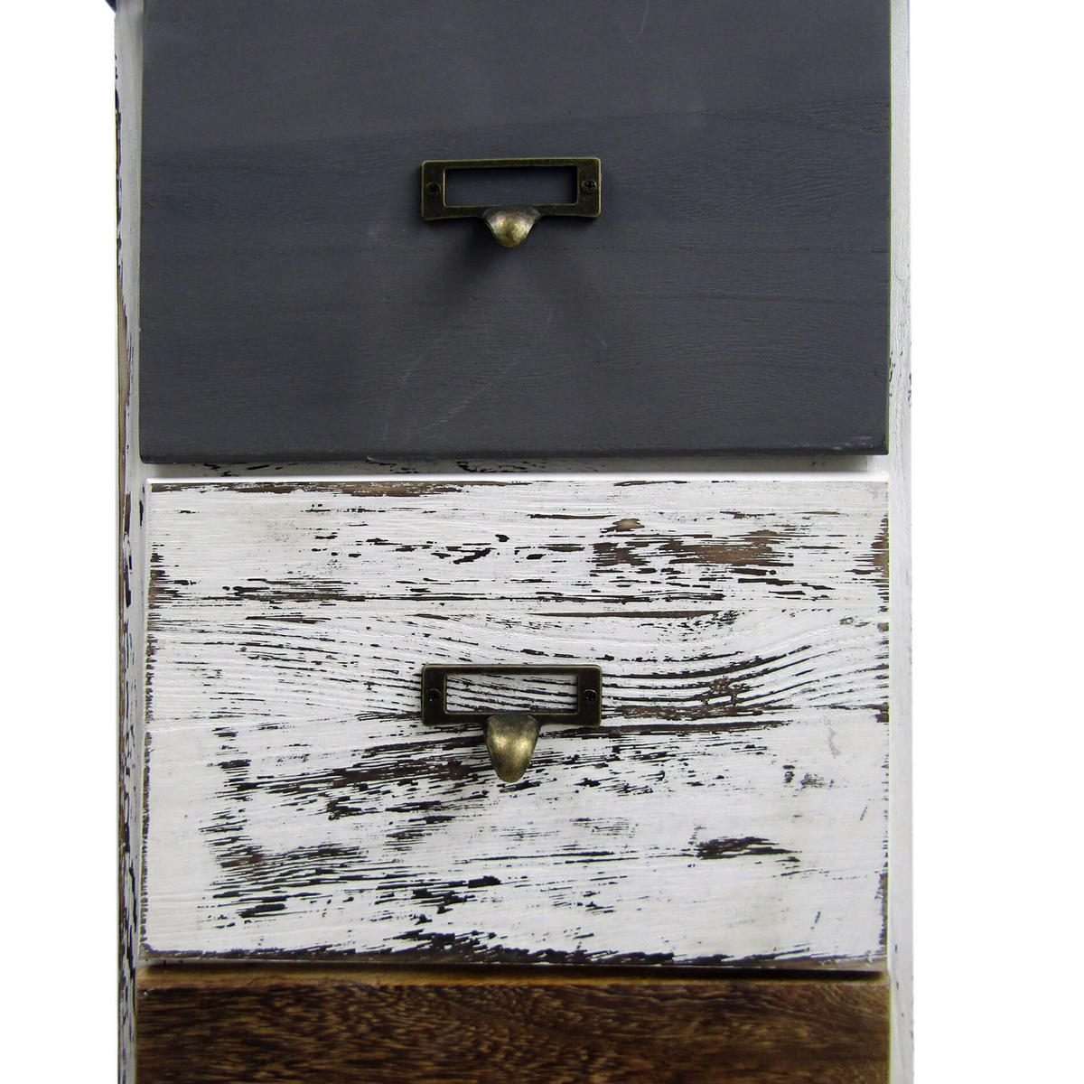 NACHTTISCH Mehrfarbig 28/28/58 cm - Multicolor, Holz (28/58/28cm) - Mobili Rebecca