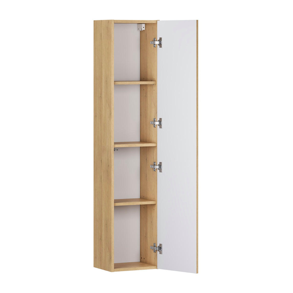 ZÁVĚSNÝ SLOUPEK Elias Dřevo - hnědá, kompozitní dřevo (30/140/25.5cm) - Petits-meubles