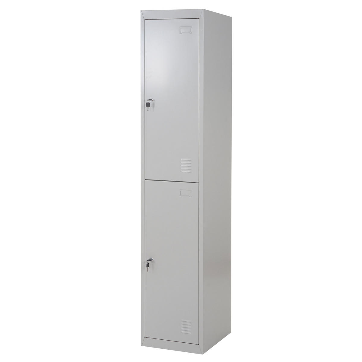 SCHLIESSFACH Grau - Grau, Metall (38/185/45cm) - MCW