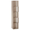 REGAL Fiyi 5 fächern Eichenfarbe - Honigeiche, Holzwerkstoff (31/160/31cm) - VS Venta-stock