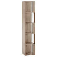 REGAL Fiyi 5 fächern Eichenfarbe - Honigeiche, Holzwerkstoff (31/160/31cm) - VS Venta-stock