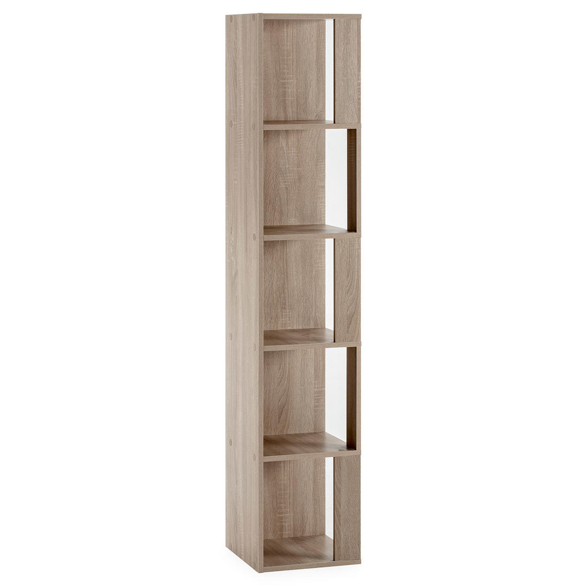 REGAL Fiyi 5 fächern Eichenfarbe - Honigeiche, Holzwerkstoff (31/160/31cm) - VS Venta-stock