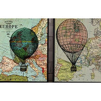 POSTER Set Mit 2 Ballons Feier 30X40cm Rahmenlos - Klar, Papier (30/5/40cm) - Nacnic