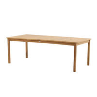 GARTENTISCH Holz - Braun, Holzwerkstoff (220/100/76cm) - ebuy24