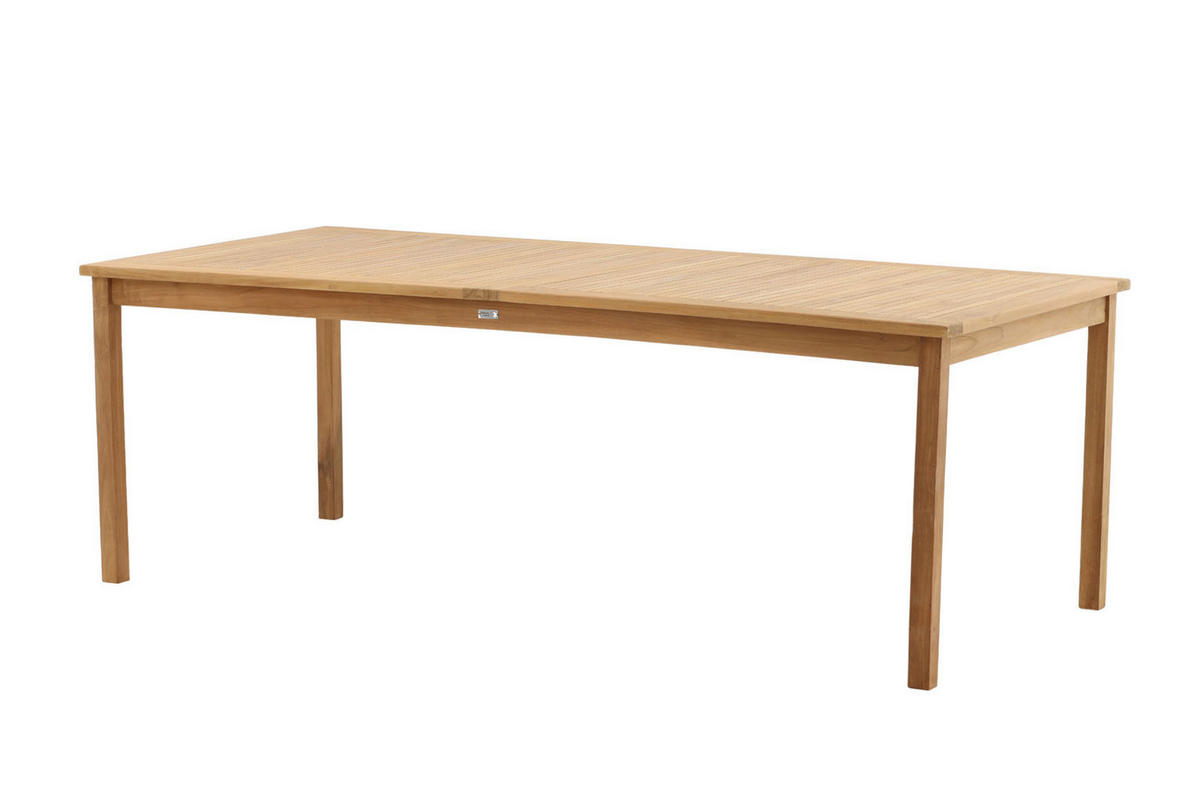 GARTENTISCH Holz - Braun, Holzwerkstoff (220/100/76cm) - ebuy24
