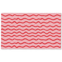 KOBERCE - Hravé - vzor - červená - 150x90 cm - červená, textil/plast (150/0.4cm) - OnlyWow