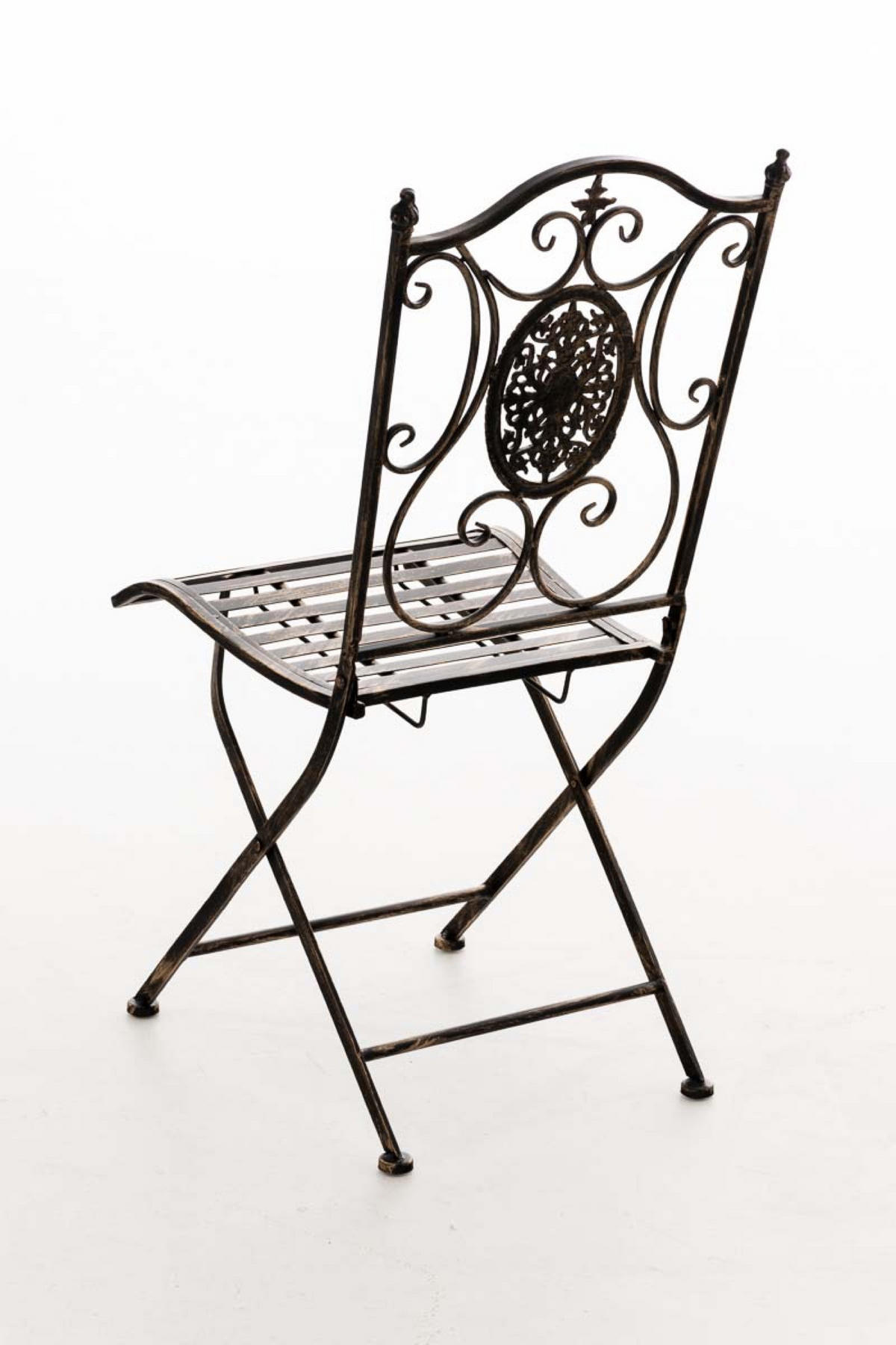 GARTENSTUHL Sidan bronze - Braun, Metall (42/49/91.5cm) - TPFGarden