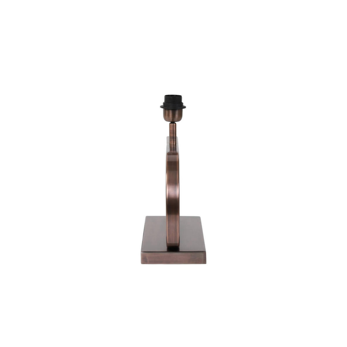 LAMPENFUSS JAMIRO 47x13x27 cm, Metall, Kupfer - Kupferfarben, Metall (47/13/27cm) - Light & Living