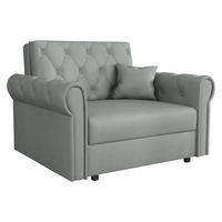 SCHLAFSOFA Viva Roma I - Schwarz/Grau, Holz/Textil (116/85/98cm) - MIRJAN24