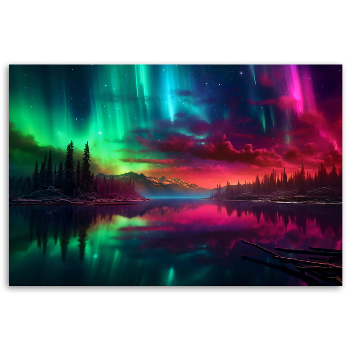 KUNSTDRUCK Lila 100/70 cm - Lila, Textil (100/70cm) - KUNSTLOFT
