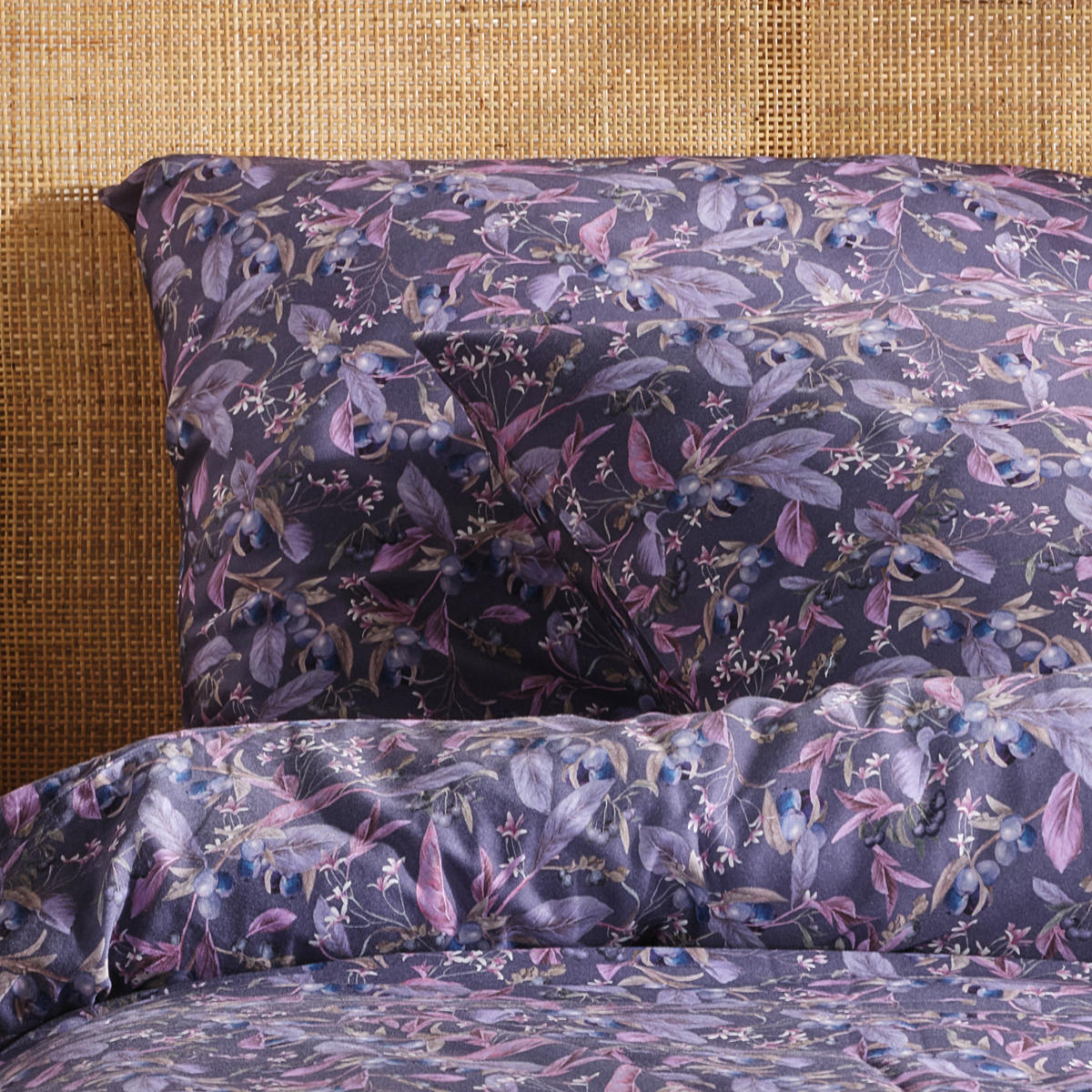 BETTWÄSCHE Veriso - Violett, Textil (200/220cm) - home&you