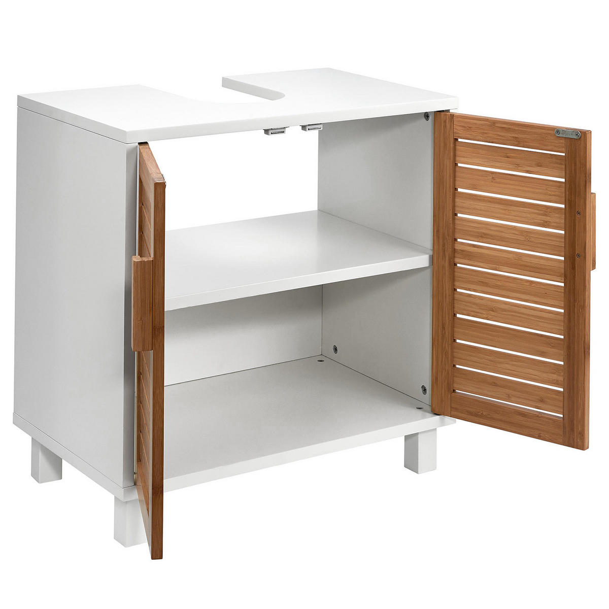 WASCHBECKENUNTERSCHRANK White Sands - Braun, Holzwerkstoff (60/62/38cm) - Butlers