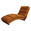 RELAXLIEGE Holiday - Chromfarben/Orange, Holz (62/84/180cm) - MIRJAN24