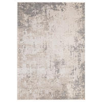 TEPPICH modern Flachgewebe FLOW Grau 200 x 300 cm - Grau, Textil (200/300cm) - Novatrend