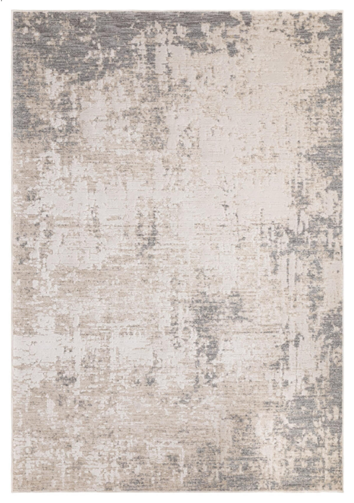 TEPPICH modern Flachgewebe FLOW Grau 200 x 300 cm - Grau, Textil (200/300cm) - Novatrend