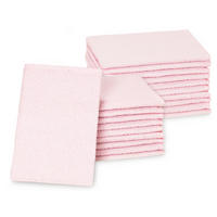 WASCHHANDSCHUH, 20er-Set, 16x22 cm, 70% Baumwolle, 30% Polyester, Rosa - Rosa, Textil (16/22cm) - Zollner