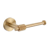 HALTER Für Toilettenpapier Rea 29105 Riwon Brush Gold - Goldfarben, Metall (16/5/8.5cm) - REA